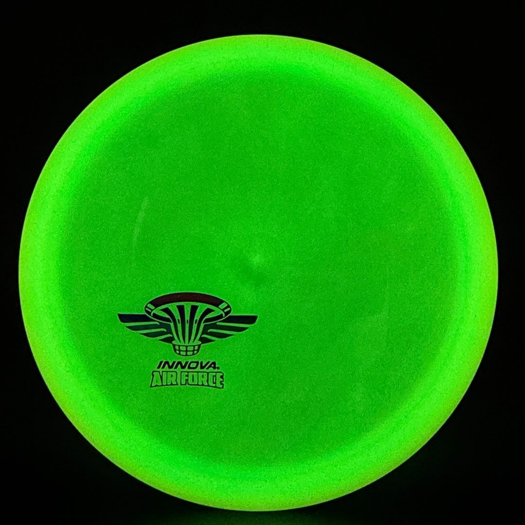 Swirly Glow Champion Firebird - Limited Air Force Stamp Innova