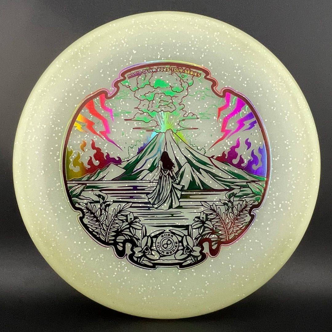 Metal Flake Glow C-Blend Alpaca - Maria Oliva 2025 Tour Series Infinite Discs