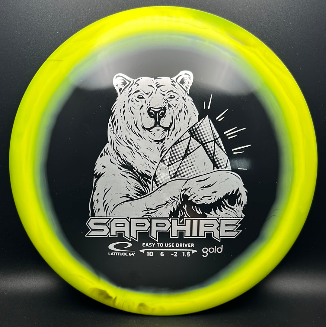 Gold Orbit Sapphire Latitude 64