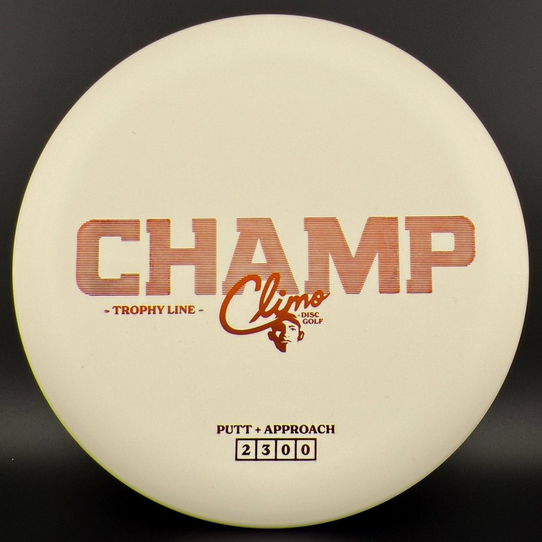 Trophy Line Champ Climo Disc Golf