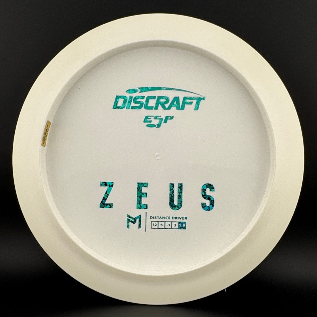 White ESP Zeus - Bottom Stamp Dyer's Delight - Paul McBeth Discraft