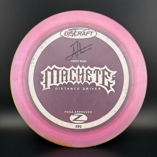 Z Machete First Run - Adam Hammes *Gibson Stash Used* Discraft