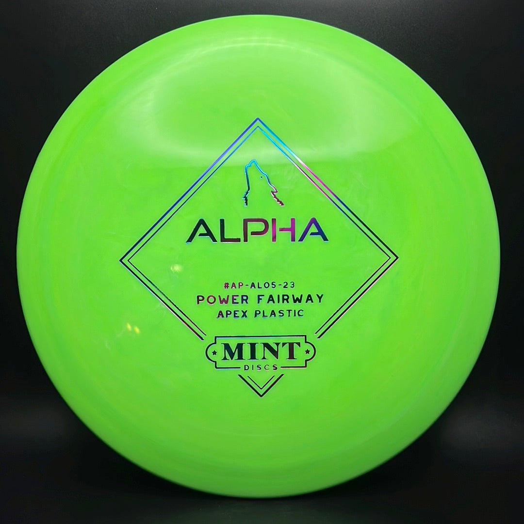 Apex Alpha - 5th Run MINT Discs