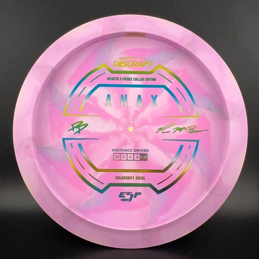 ESP Colorshift Swirl Anax - McBeth X Pierce Collab Edition Discraft