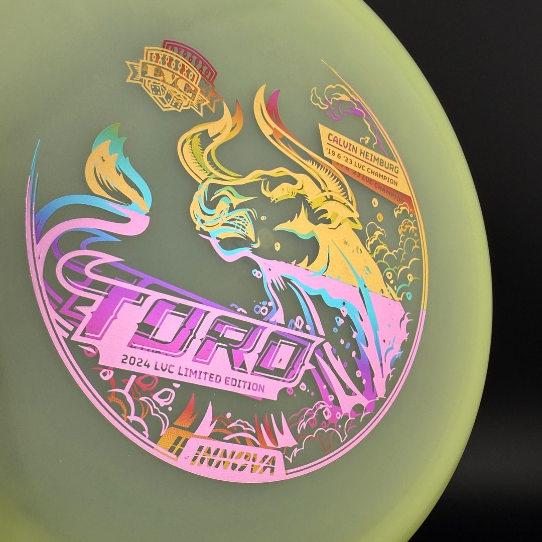 Proto Glow Champion Toro - Chef Special 3 Foil - LVC 2024 Calvin Heimburg Innova