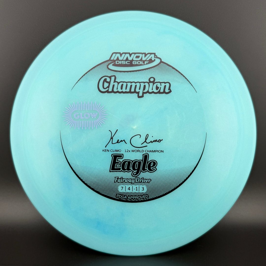 Color Glow Champion Eagle - Ken Climo 12x Innova