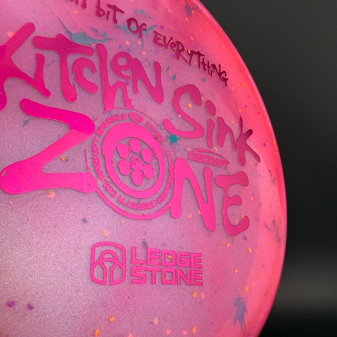 Swirl Jawbreaker Confetti Colorshift Sparkle Zone - Kitchen Sink April Fools 2026 Discraft