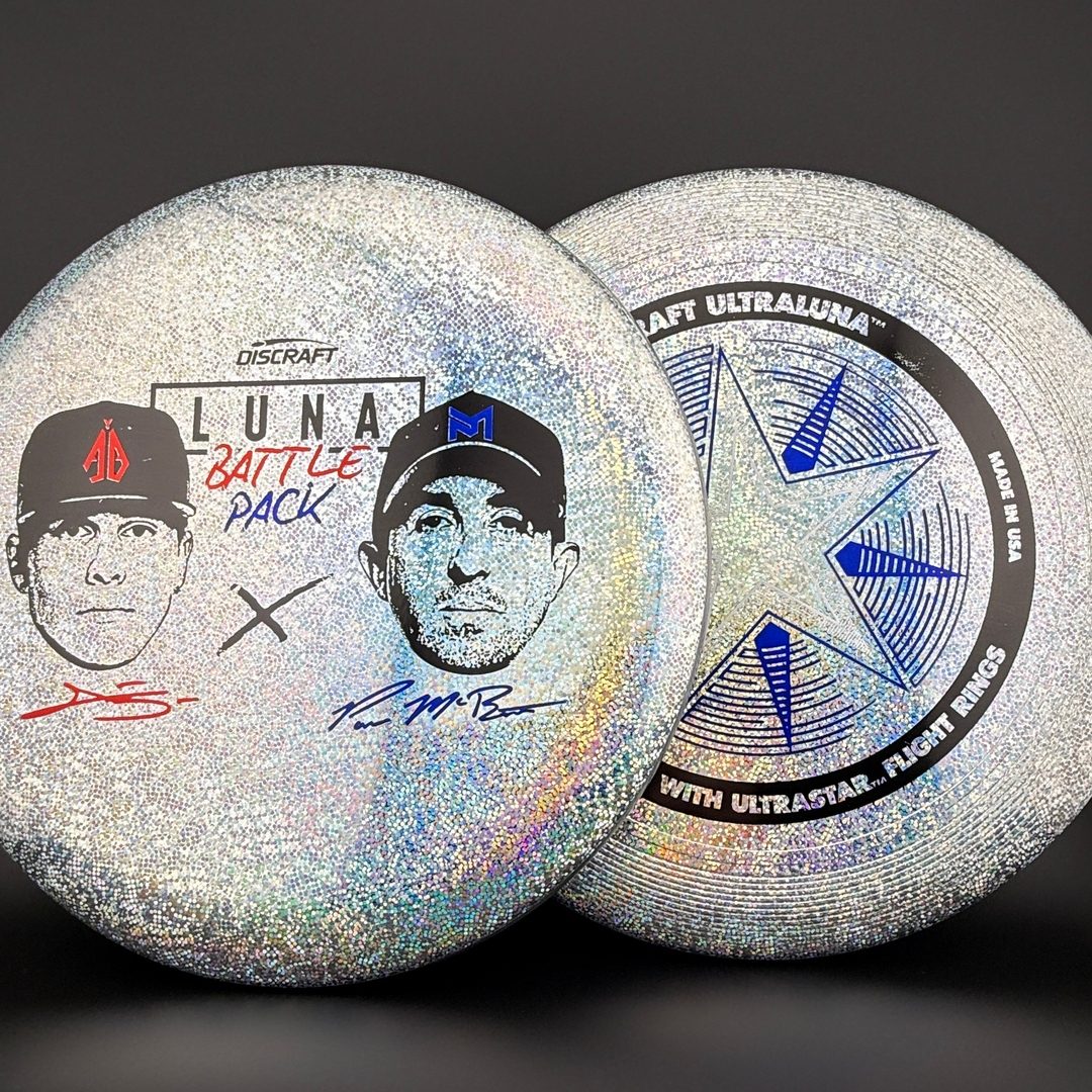Luna Battle Pack - Full Foil Sparkle Set 2 Discs - McBeth vs Barela Discraft