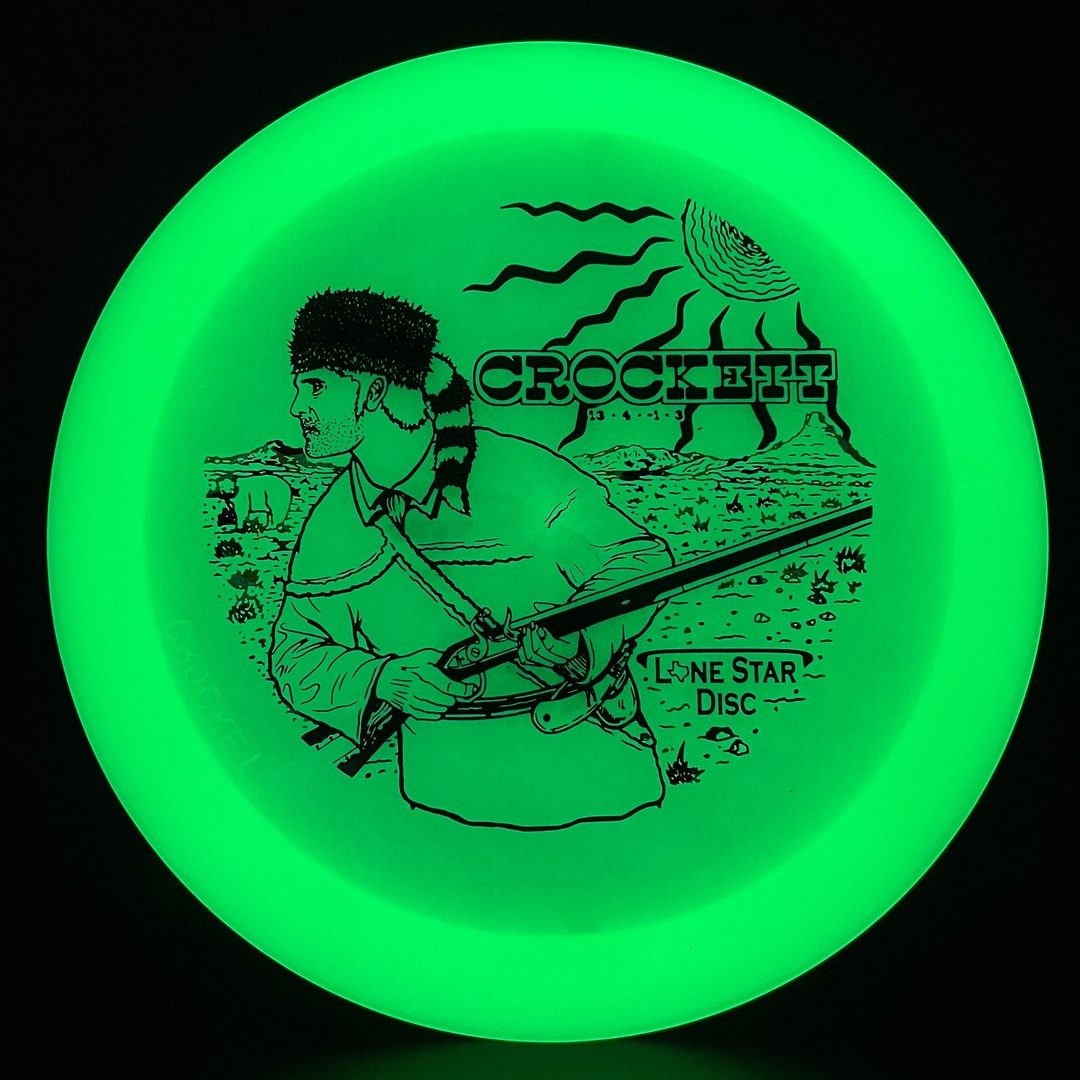 Glow Crockett - Alpha and Bravo Glow Lone Star Discs