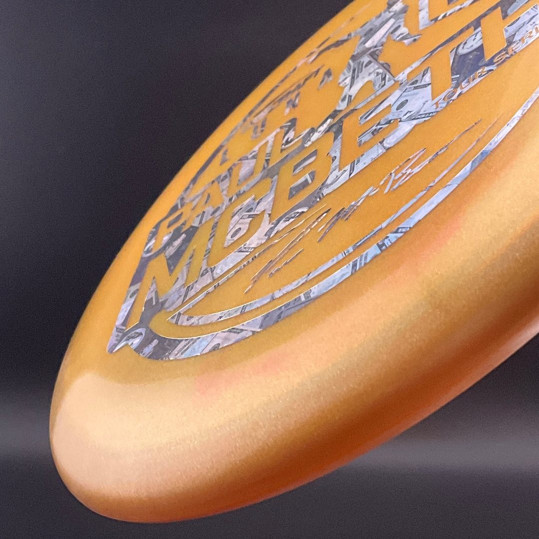 Metallic Z Luna - Gold 2021 Paul McBeth TS Discraft