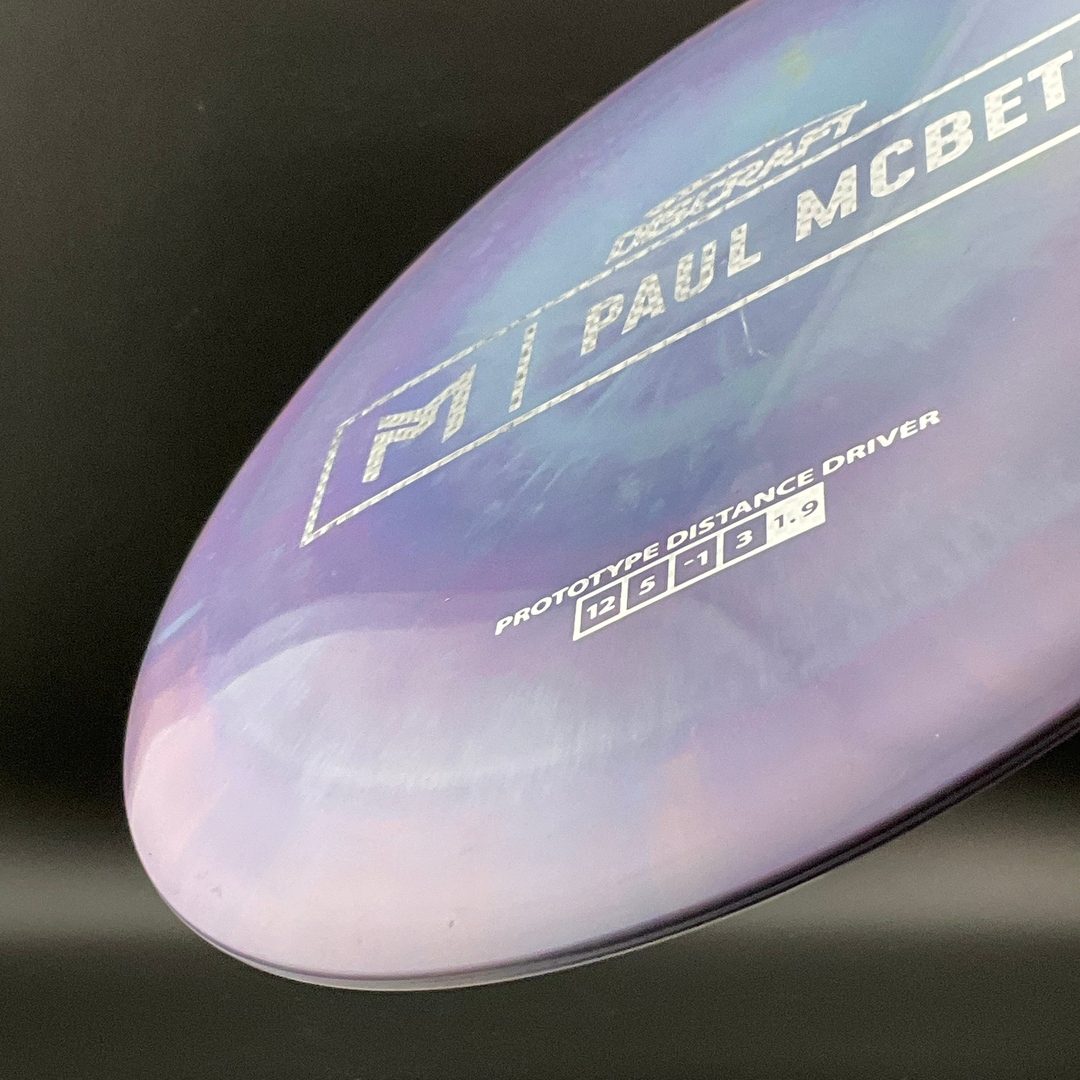 Prototype ESP Zeus / Kong - Paul McBeth Signature Disc - SUPER SWIRLY! Discraft