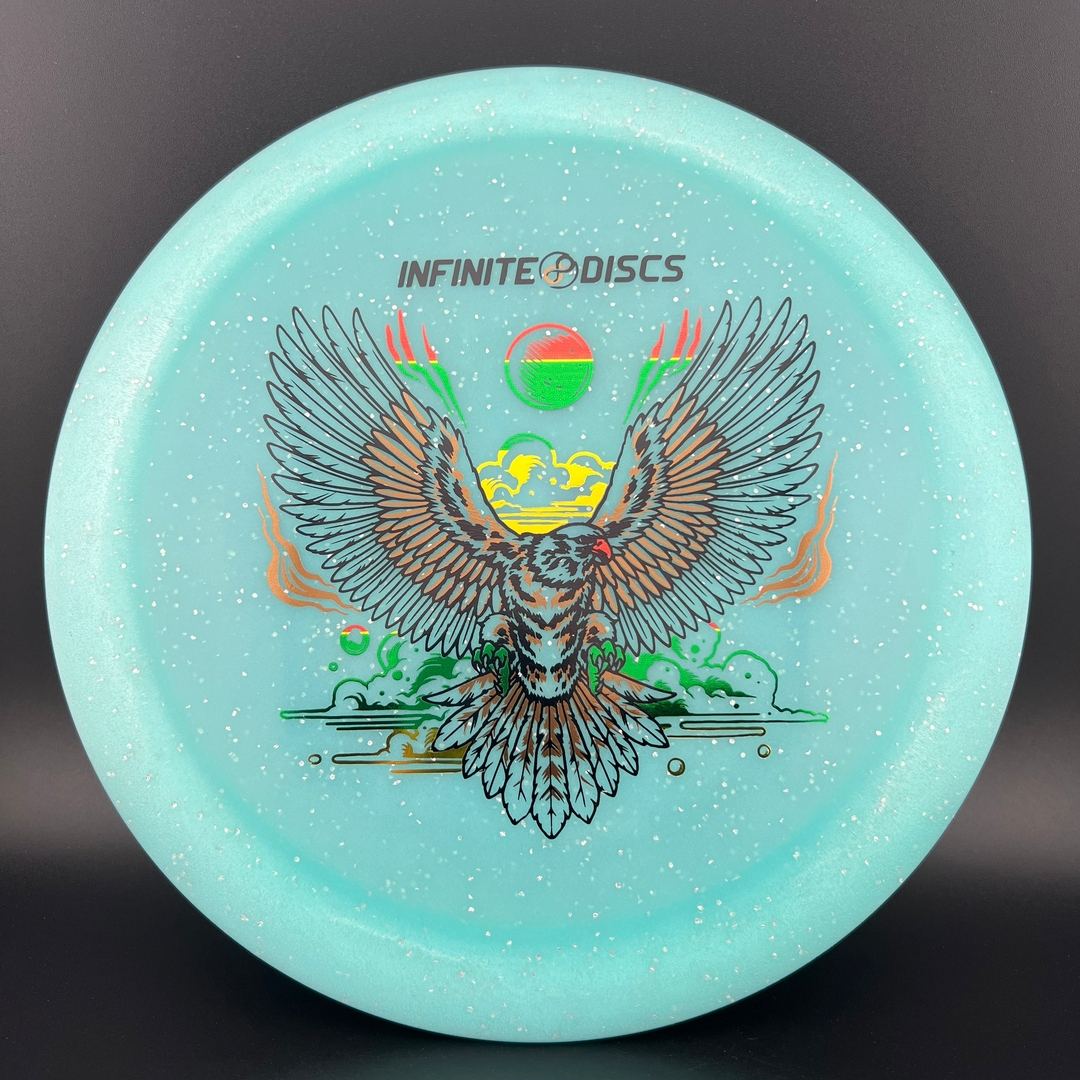 Metal Flake Glow C-Blend Emperor - Eagle - Triple Foil Infinite Discs