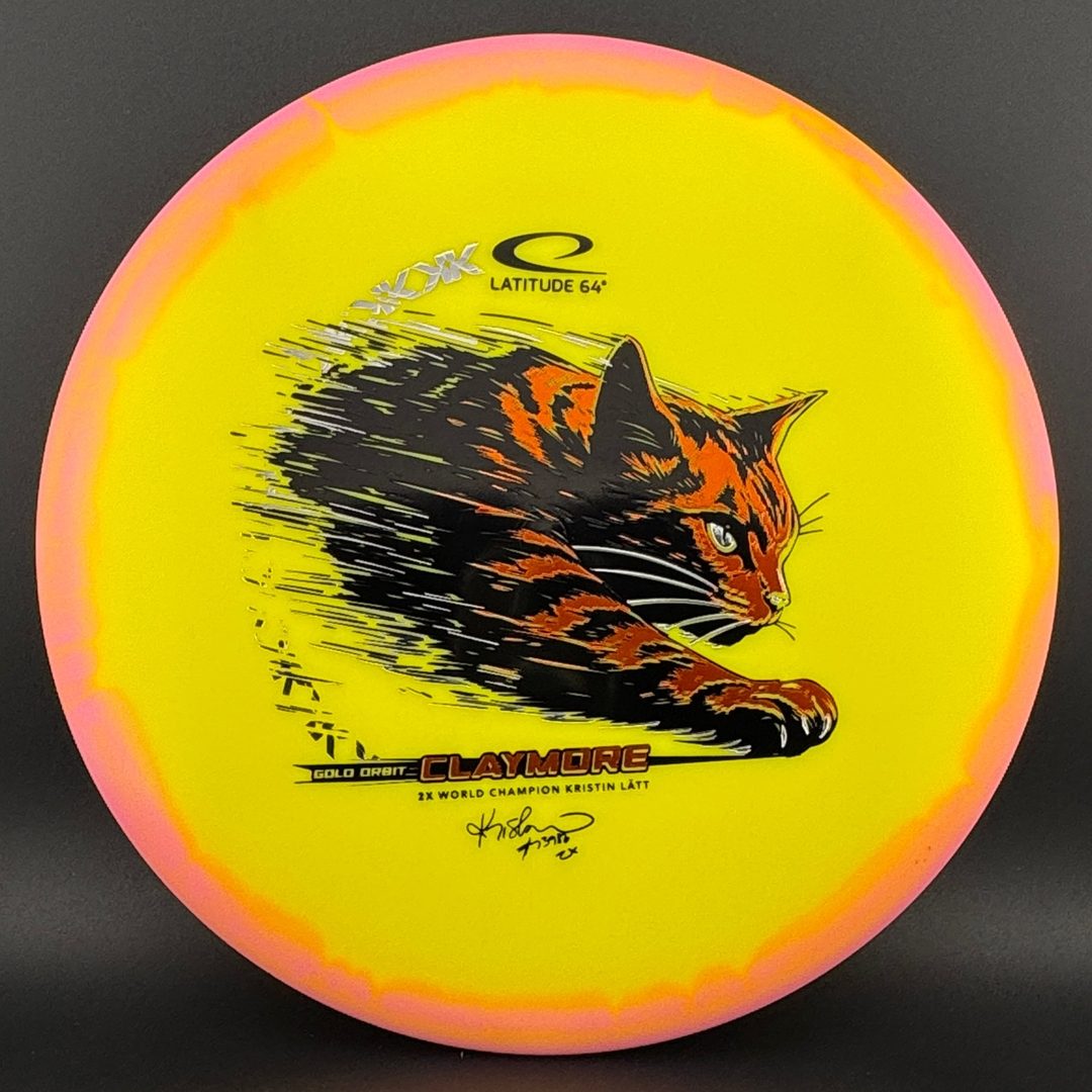 Gold Orbit Claymore - Kristin Latt 2026 Team Series Latitude 64