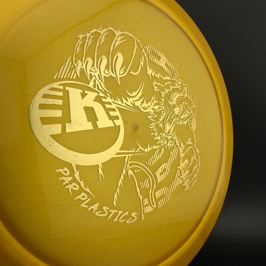 K1 Gold Guld - Saber-K Cat Stamp Kastaplast