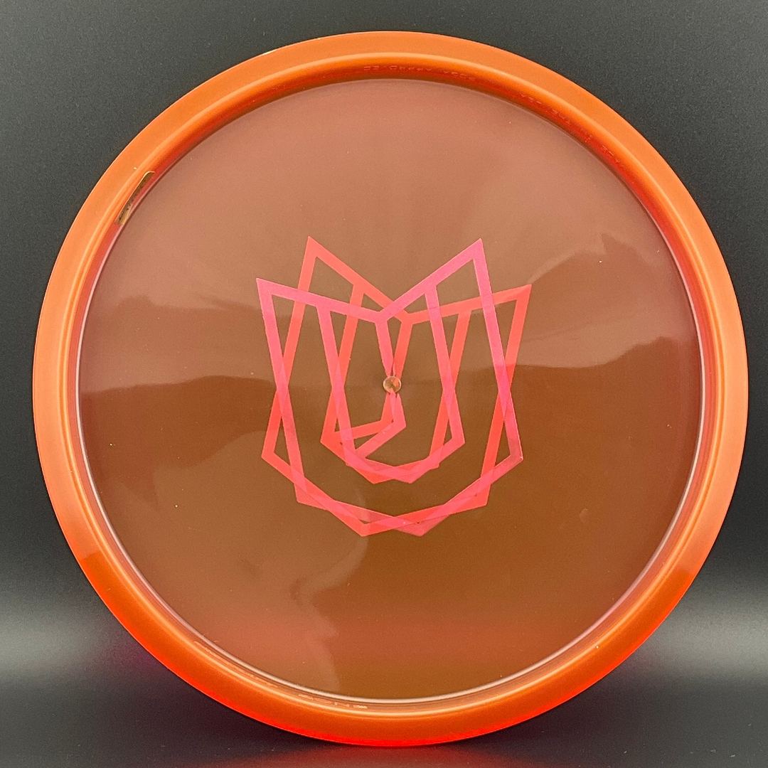 CryZtal Zone - Uli Shield Stamp - Paul Ulibarri - Iced Red - Double Stamp Discraft