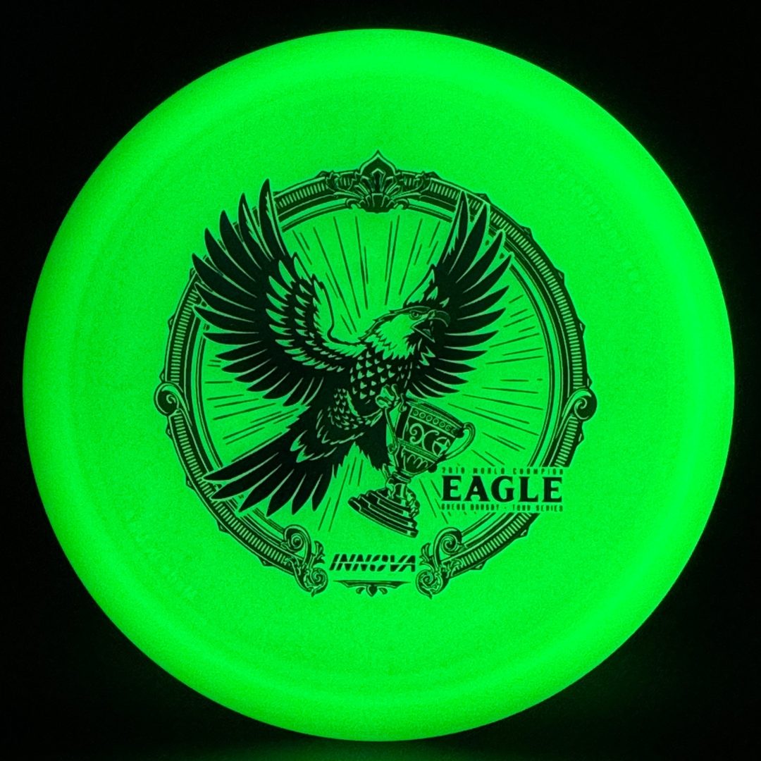 Proto Color Glow Champion Eagle - Gregg Barsby 2026 Tour Series Innova