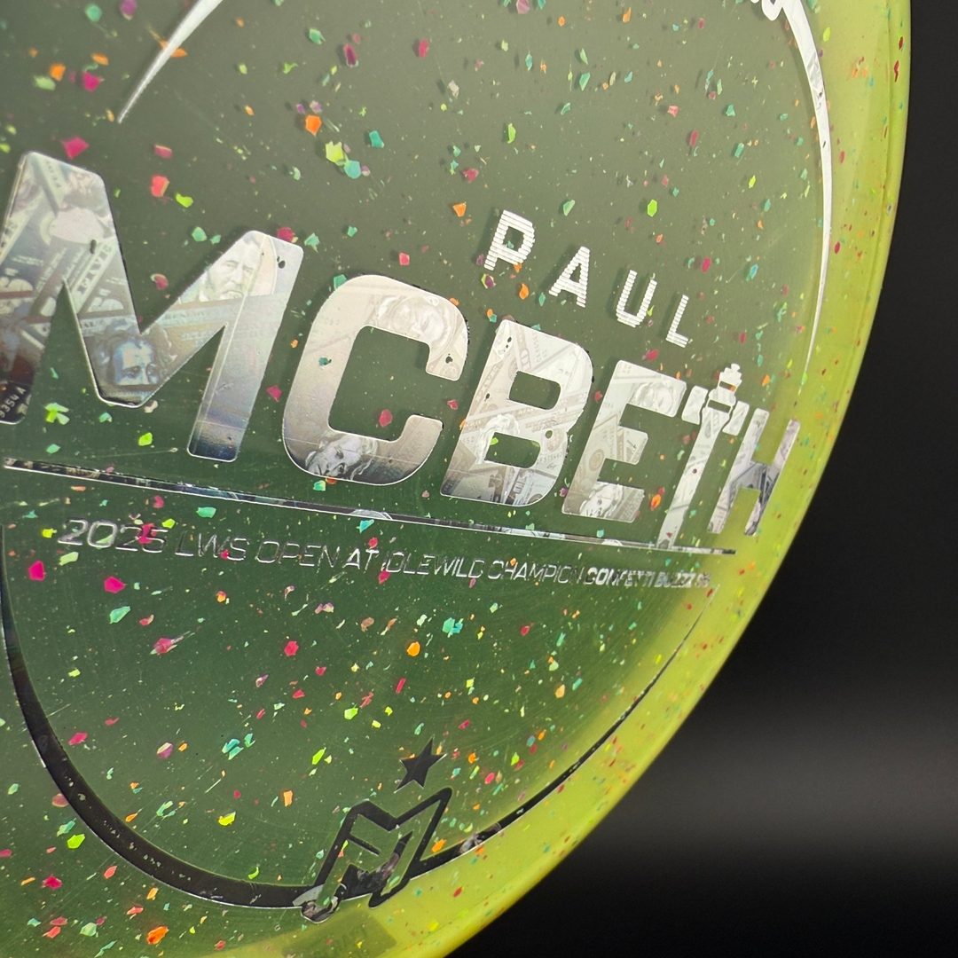 Confetti Z Buzzz SS - Paul McBeth 2025 LWS Open Discraft