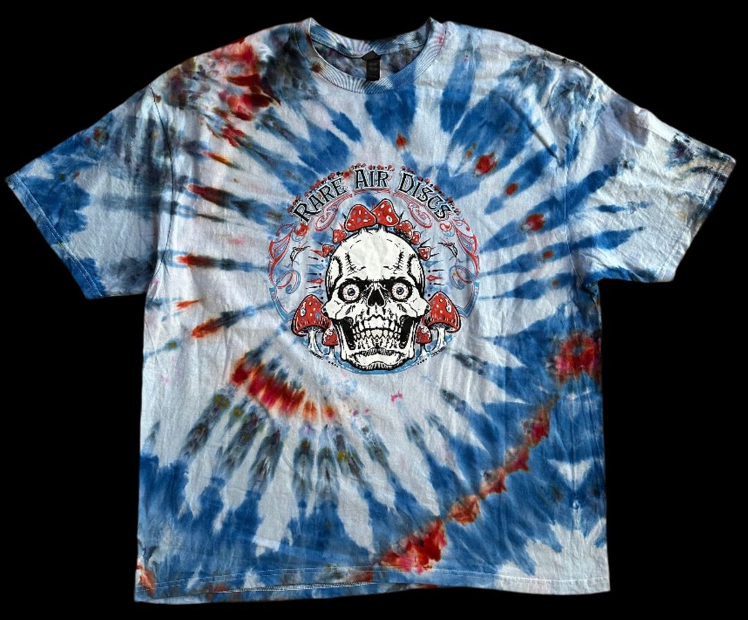 Crushin' Amanitas Tie-Dye Shirt - Produced by Thunder Shout Rare Air Discs