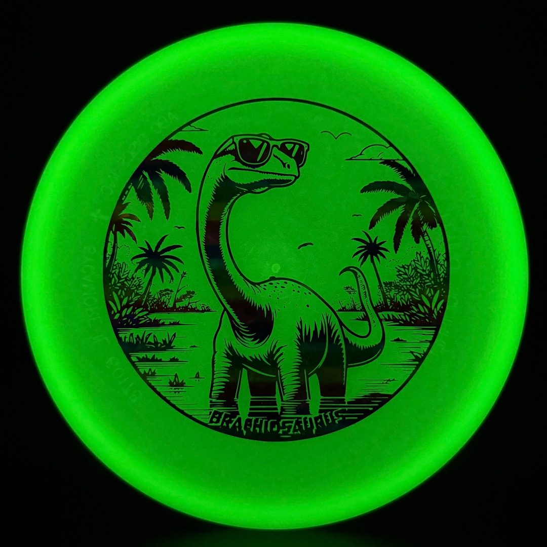 Glow Egg Shell Brachiosaurus - Special Edition Dino Discs