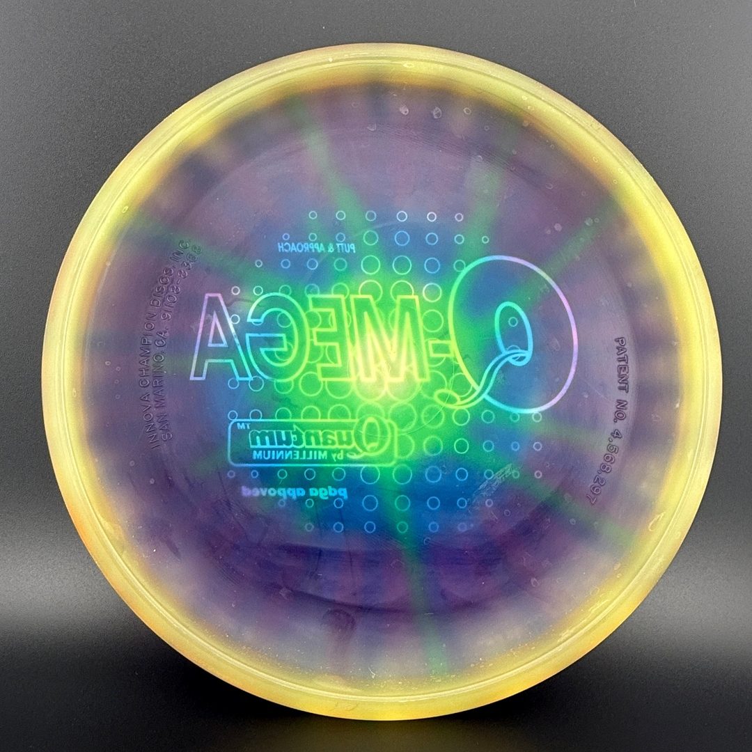 Quantum Omega - Gummy Older Run Innova Patent #'s - Dyed Millennium
