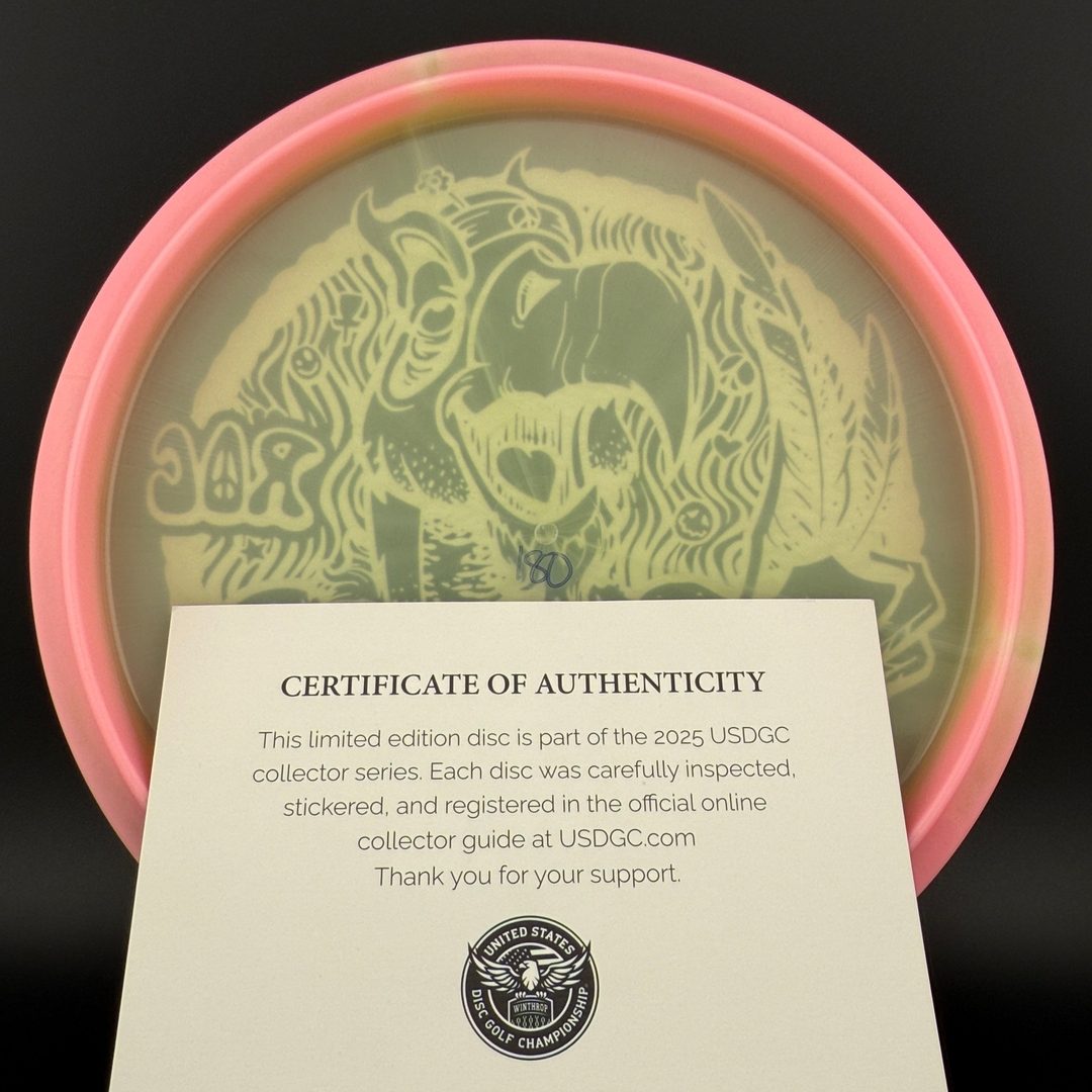 Proto Glow Halo Champion Roc3 - Peace Bird USDGC 2025 Innova