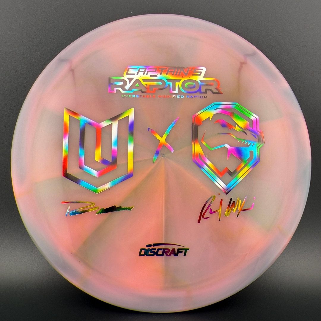 Z Swirl Captain's Raptor - Ulibarri x Wysocki Collab Edition Discraft