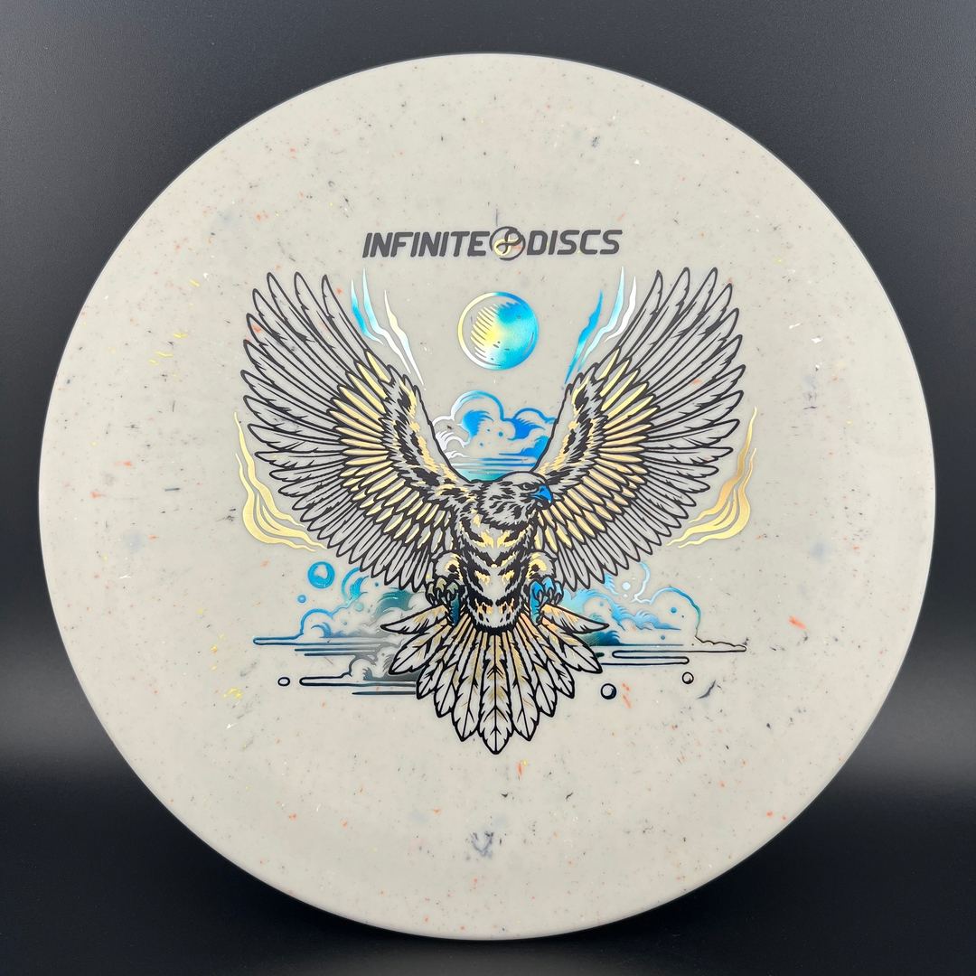 Splatter S-Blend Scepter - Eagle - Triple Foil Infinite Discs