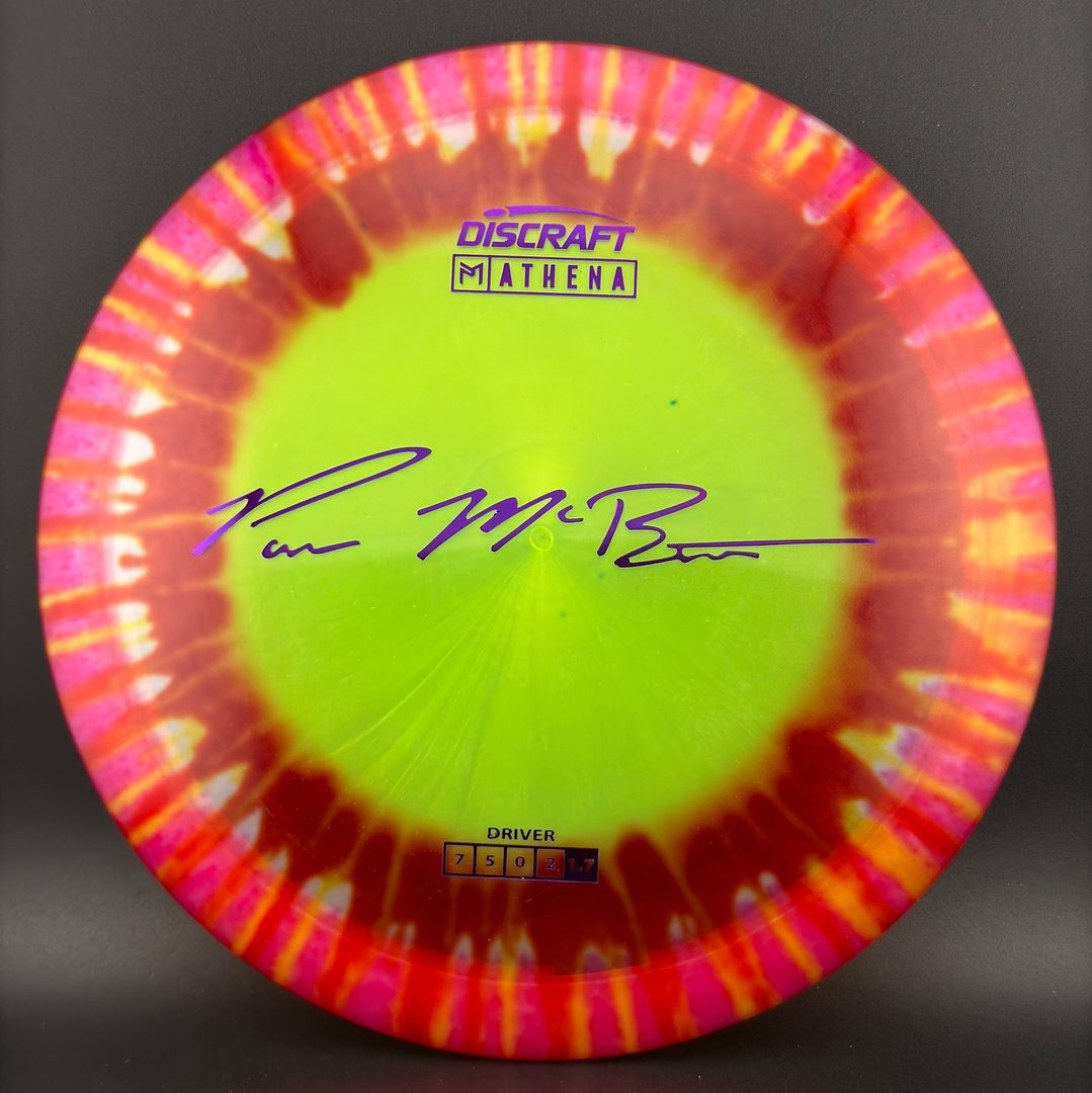 Fly Dye Z Athena - Paul McBeth Discraft