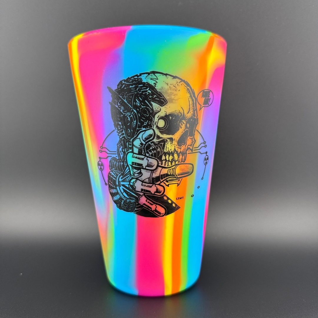 Silicone Pint Glass 16 Oz - STRATUS Fear by Les White Silipint