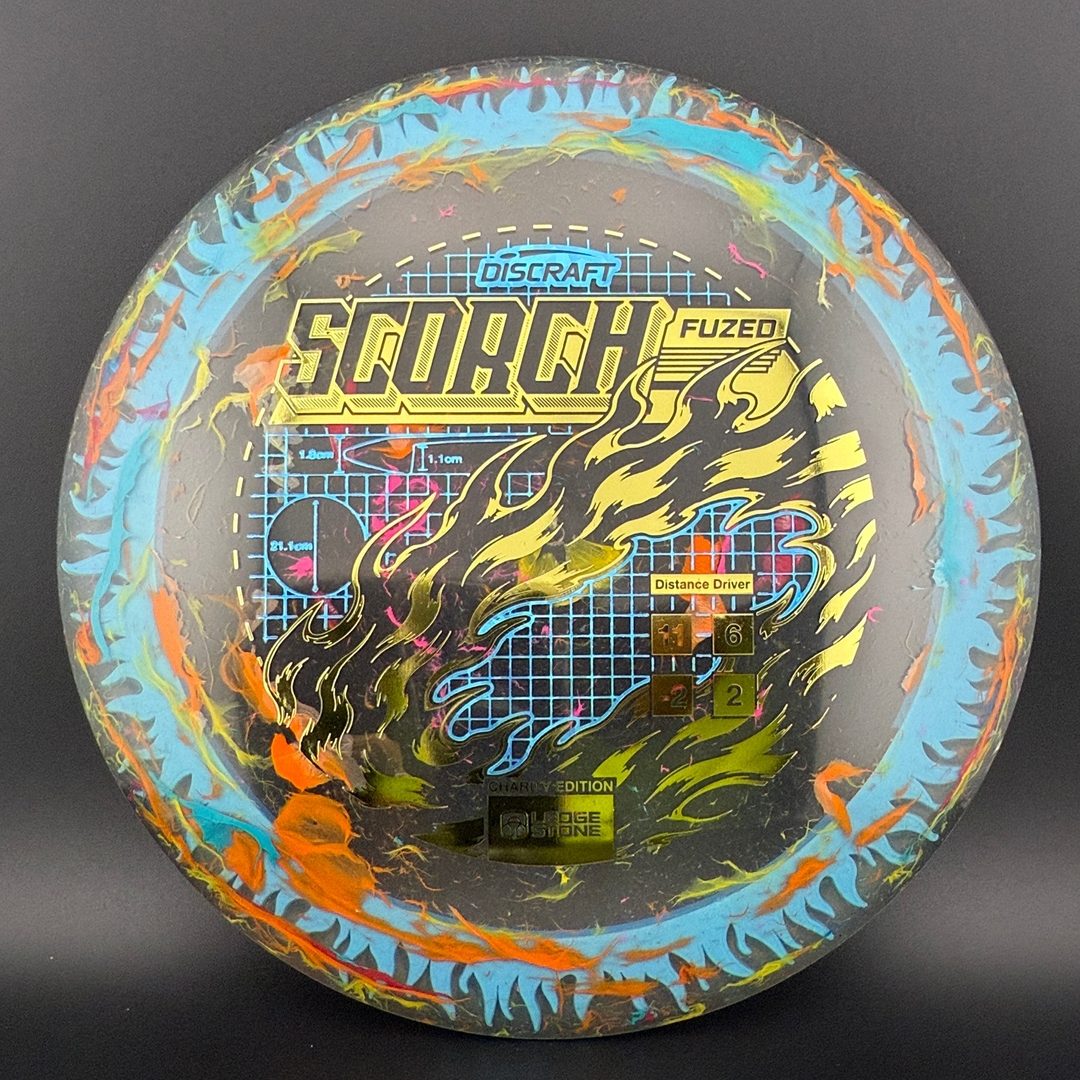 FuZed Jawbreaker Z FLX Scorch - Ledgestone Finale Discraft