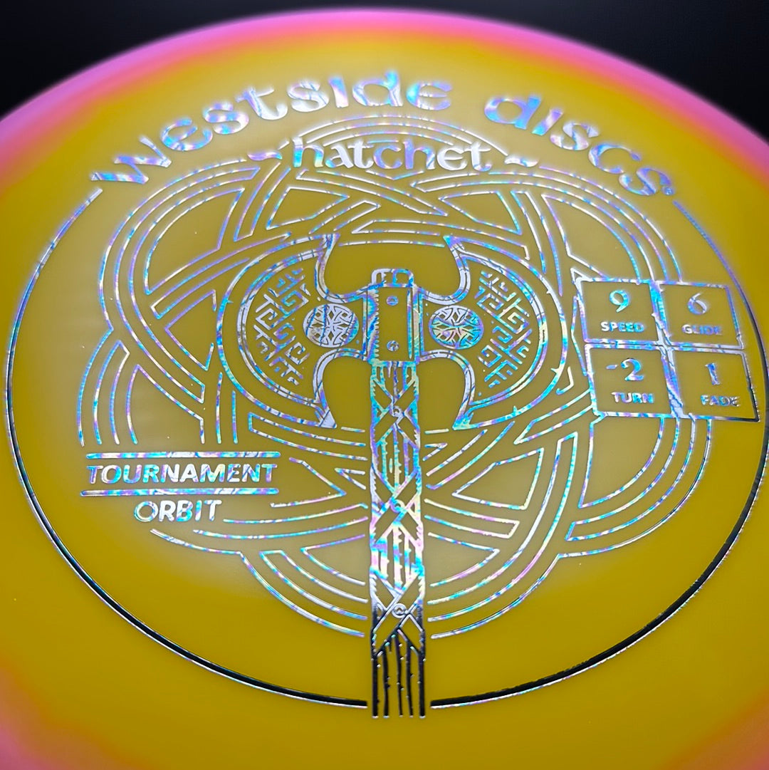 Tournament Orbit Hatchet - First Run DROPPING 12/14 @ 10am MST Westside Discs