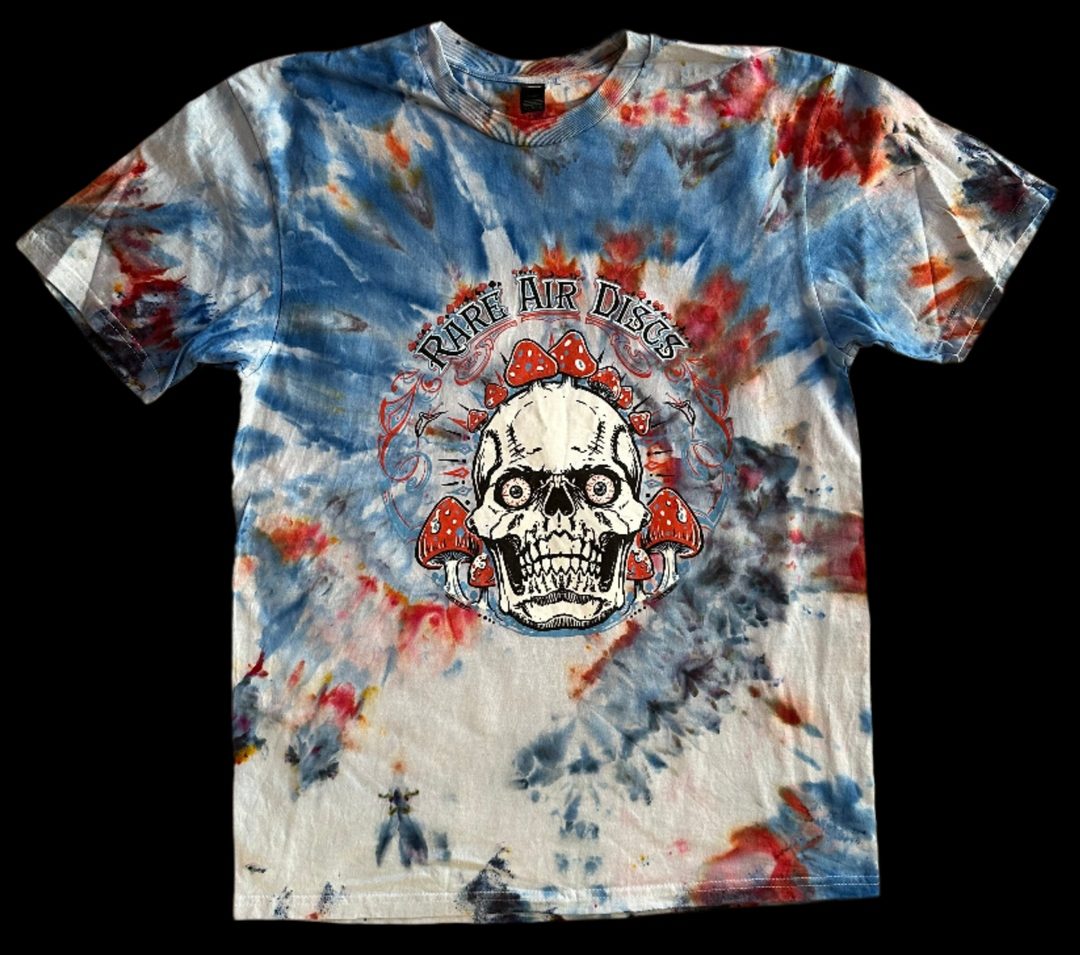 Crushin' Amanitas Tie-Dye Shirt - Produced by Thunder Shout Rare Air Discs