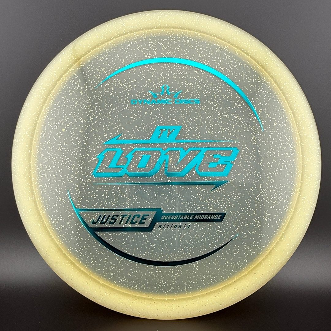 Lucid Gold Metal Flake Justice - Ty Love 2025 Team Series Dynamic Discs