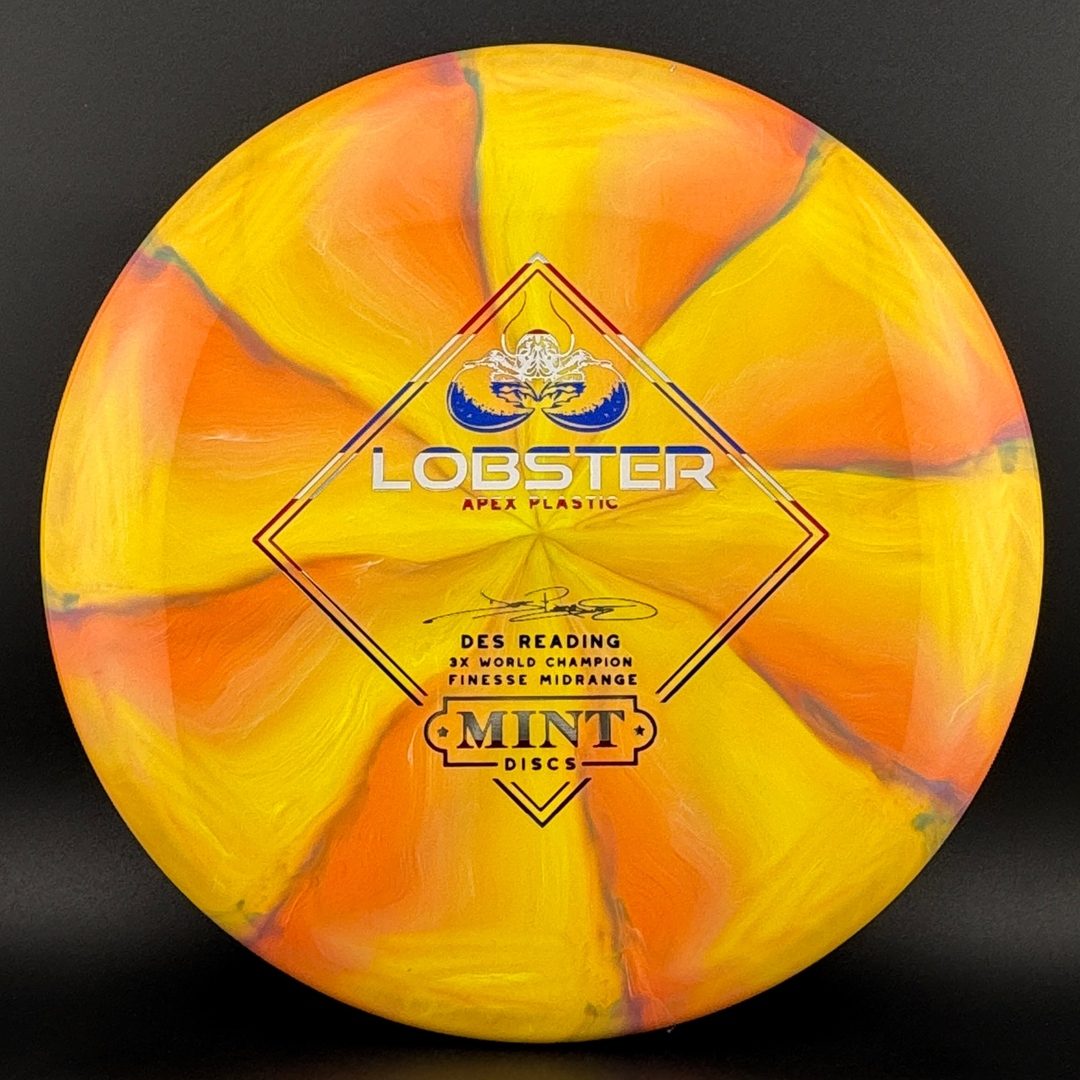 Apex Swirl Lobster - 4th Run - Des Reading Edition MINT Discs
