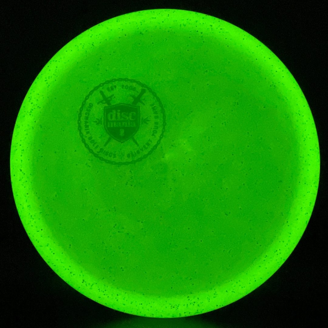 MF Glow C-Line MD3 - Sword and Shield Mini Stamp - Innova Made Discmania