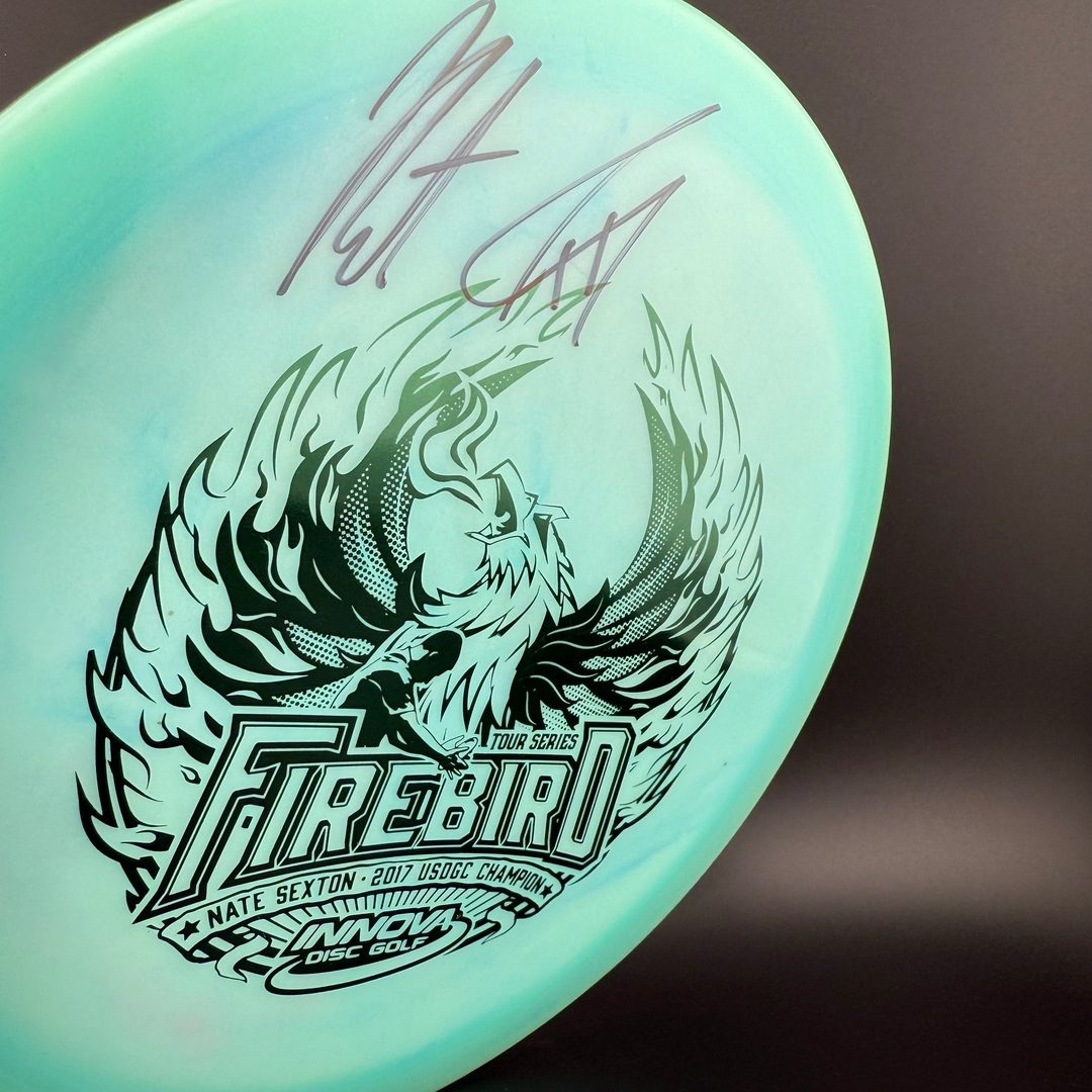 2018 Glow Champion Firebird *Signed* - Nate Sexton Tour Series *Light Use* Innova