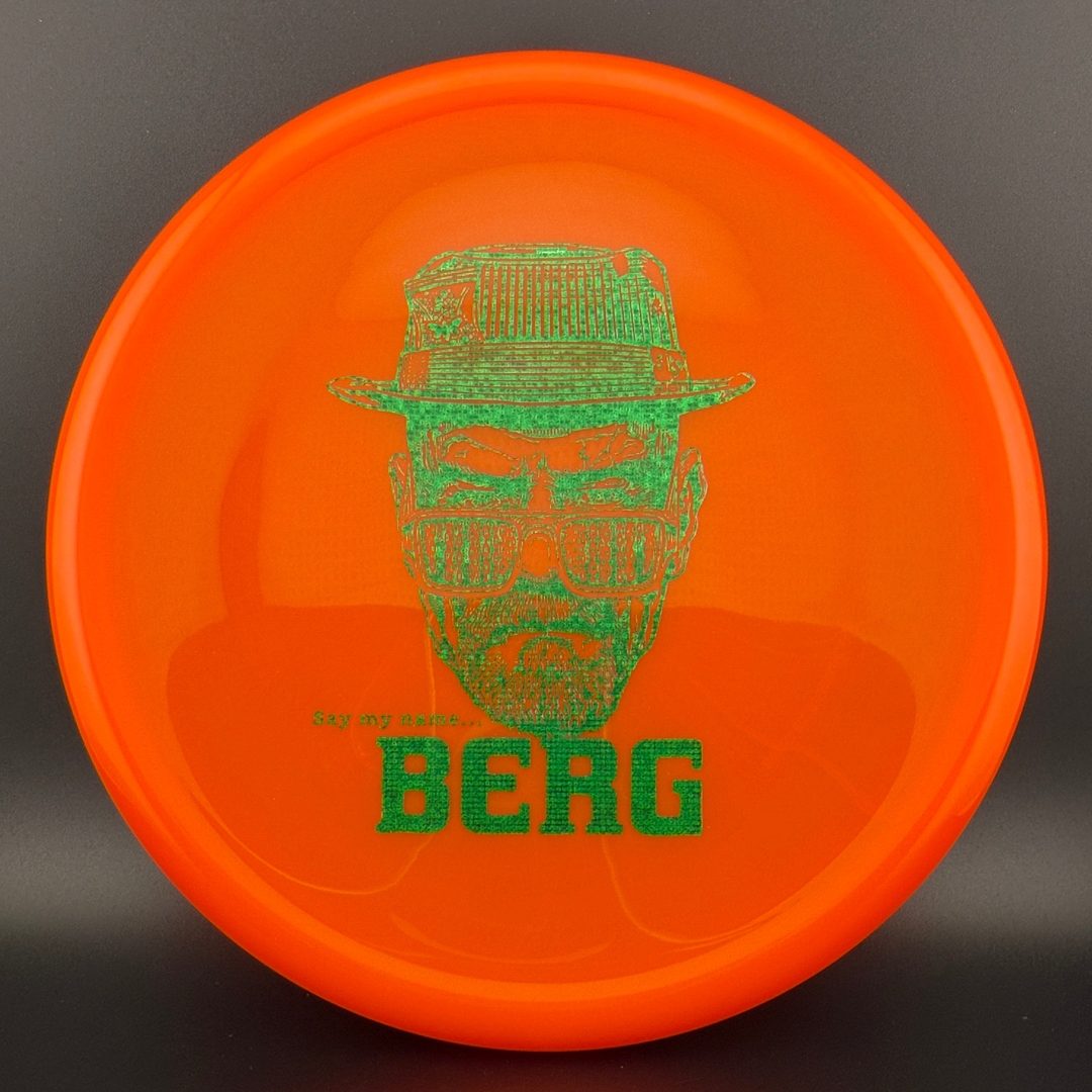 K1 Berg - "HeisenBERG" by Skeet Designs - Hot Orange 1/50 Kastaplast
