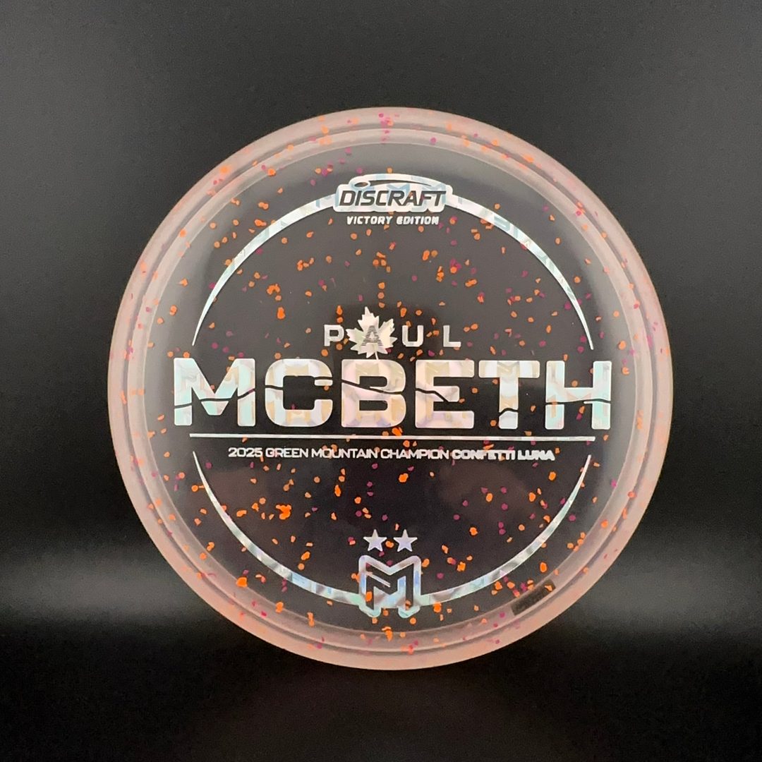 Confetti Z Luna - Victory Edition - Paul McBeth GMC 2025 Discraft
