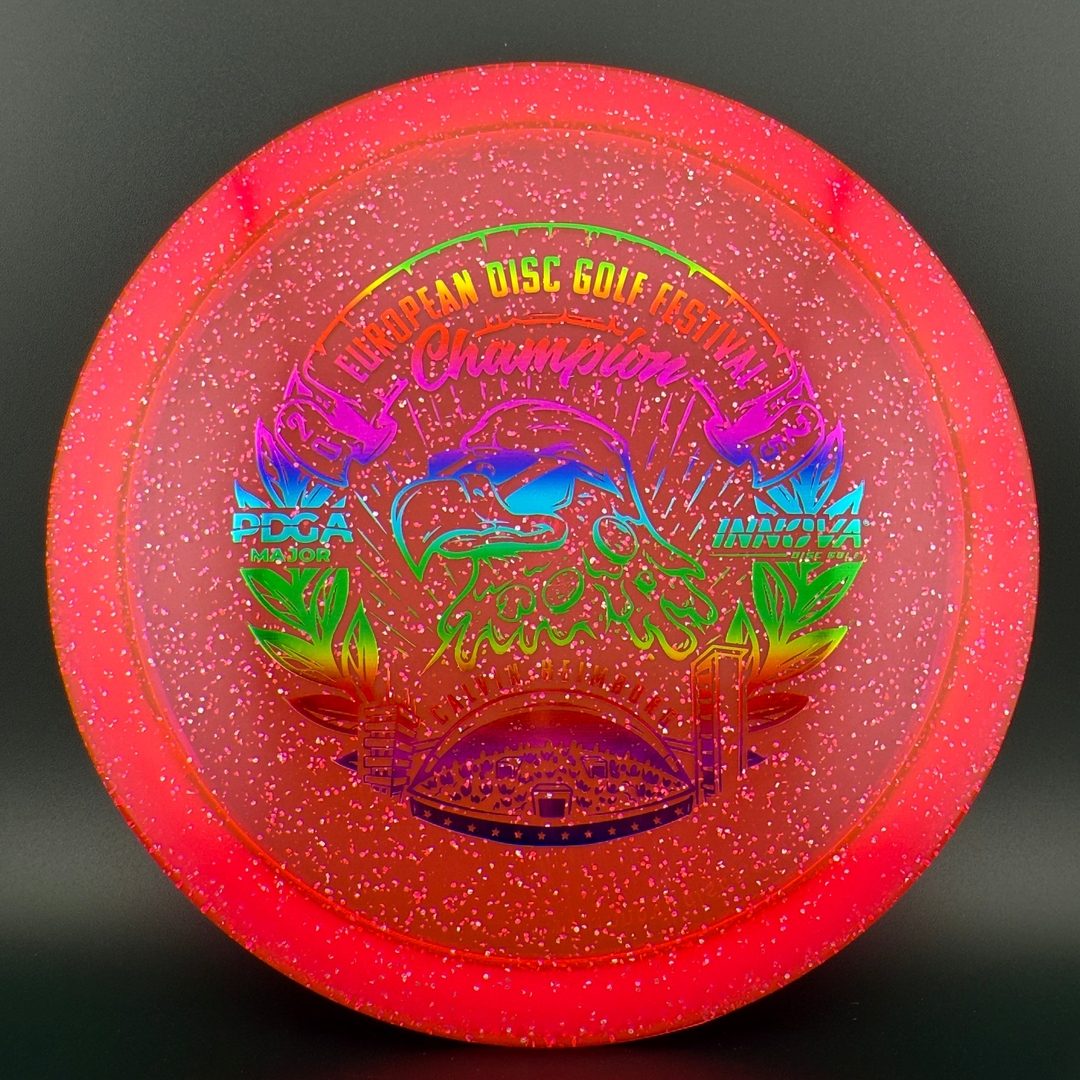 Metal Flake Champion Eagle - Calvin Heimburg 2025 EU Festival Champion Innova