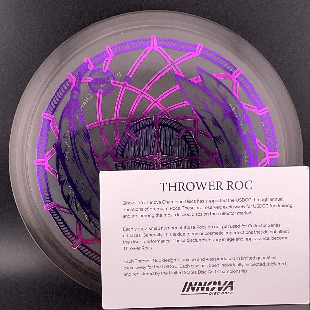 Champion Thrower Roc - "Dreamcatcher" 2024 USDGC Limited Edition Innova