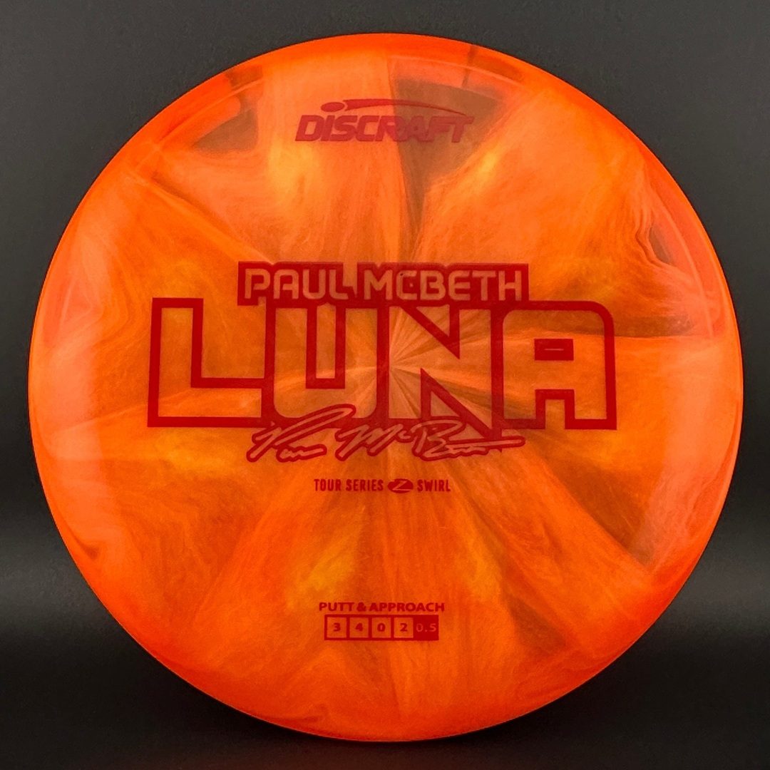 Z Swirl Luna - 2025 Paul McBeth Tour Series Discraft
