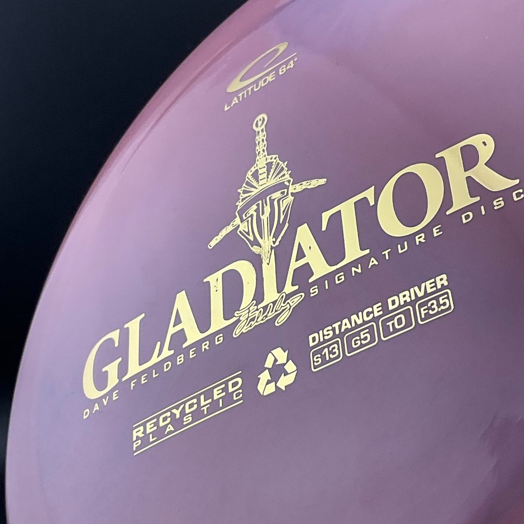 Recycled Gladiator - Dave Feldberg Signature Disc - 2017 Run! Latitude 64