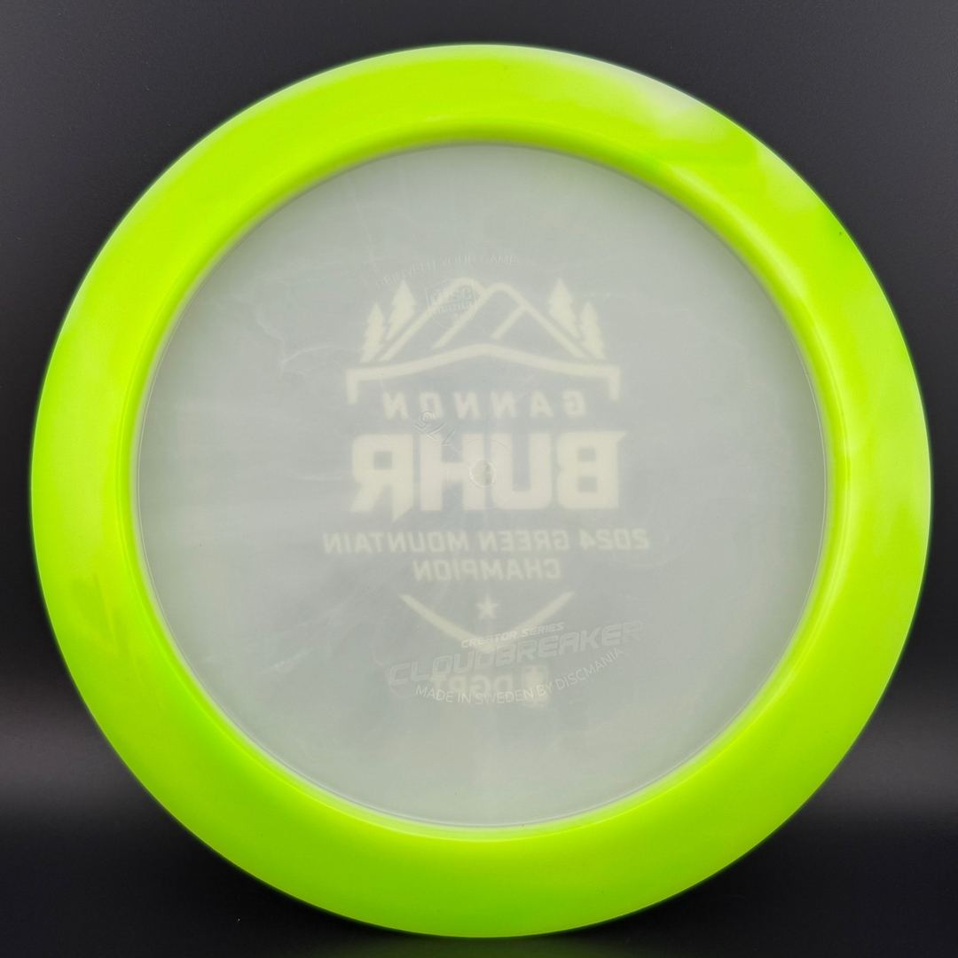 Color Glow Horizon Cloud Breaker - Gannon Buhr Green Mountain Triumph Discmania