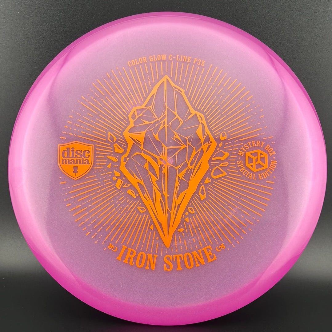 Color Glow C-Line P3X - First Run "Iron Stone" MB 23 Discmania