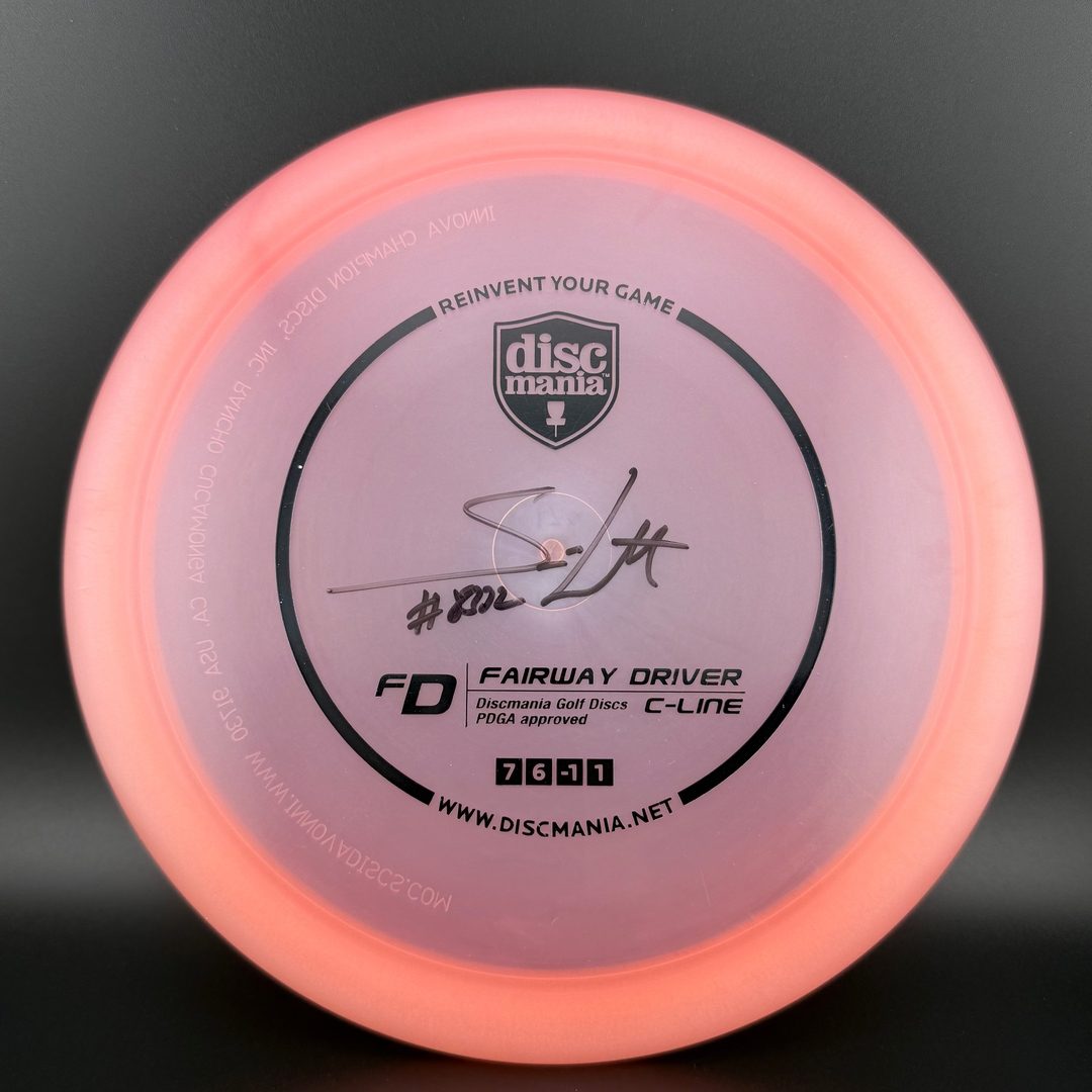 C-Line FD 2nd Run - Simon Lizotte Autograph - Innova Made *Light Use* Discmania