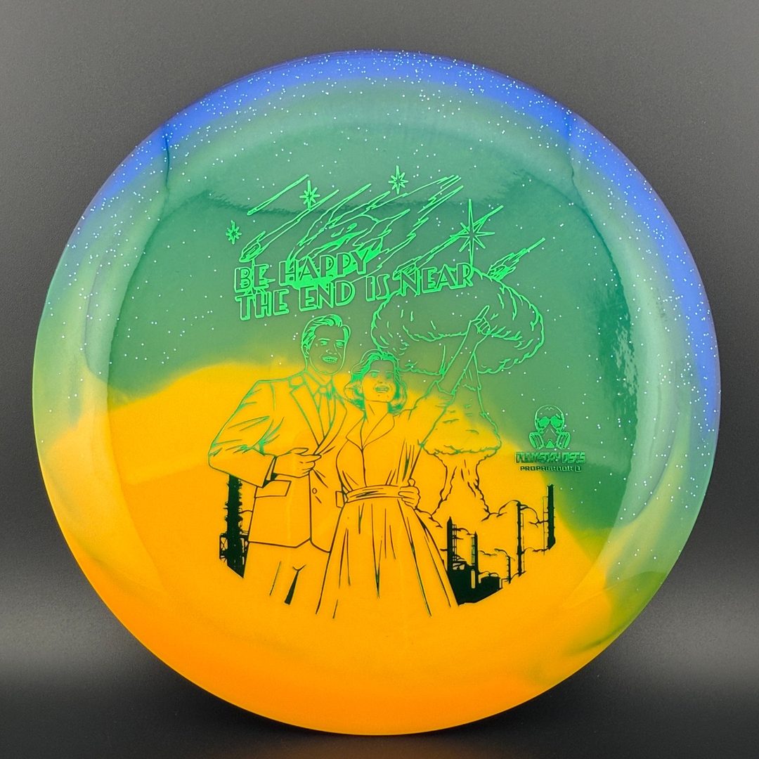 Retina Propaganda - Be Happy, The End is Near - 1/1000 Doomsday Discs