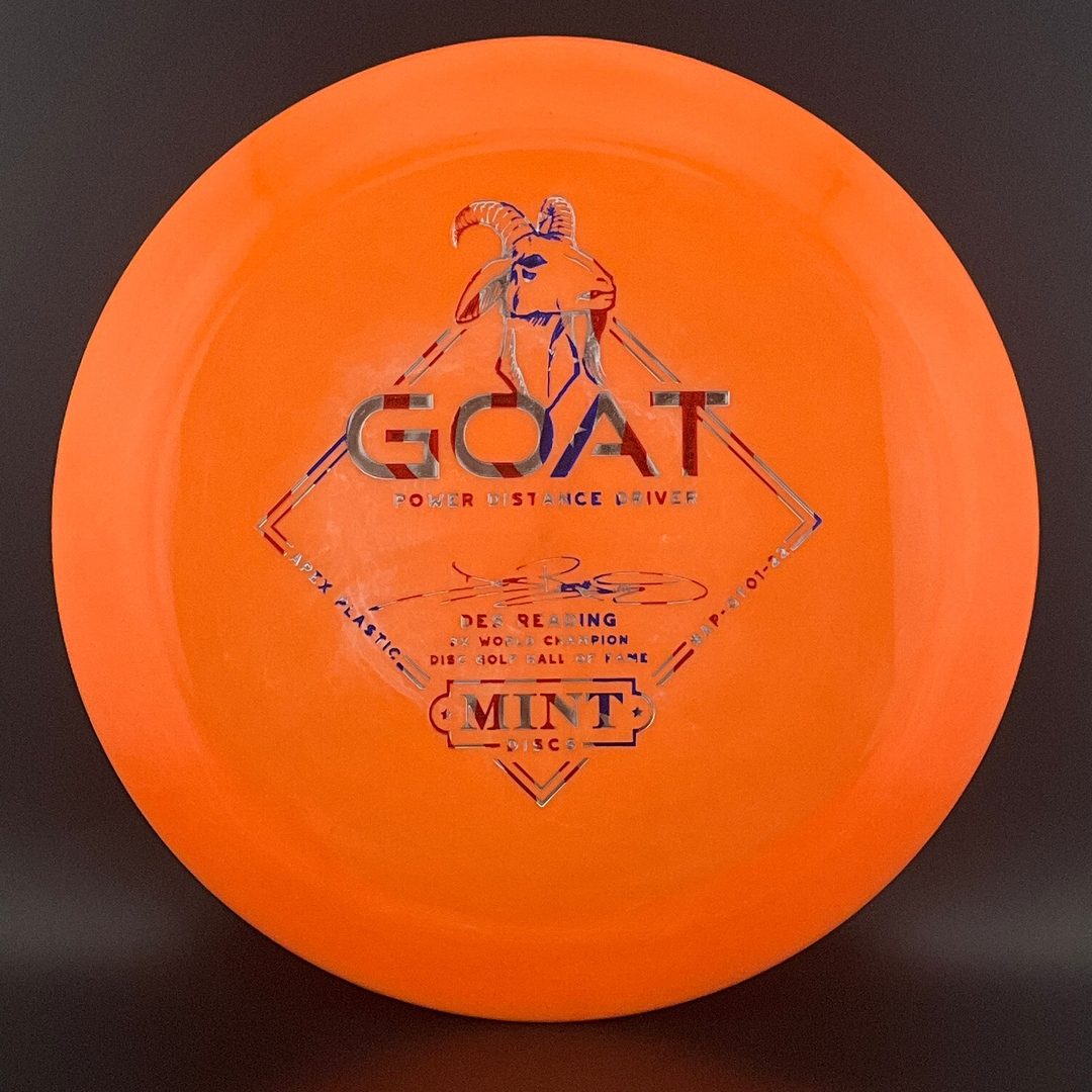 Apex Goat - 2022 First Run - Des Reading Signature Edition MINT Discs
