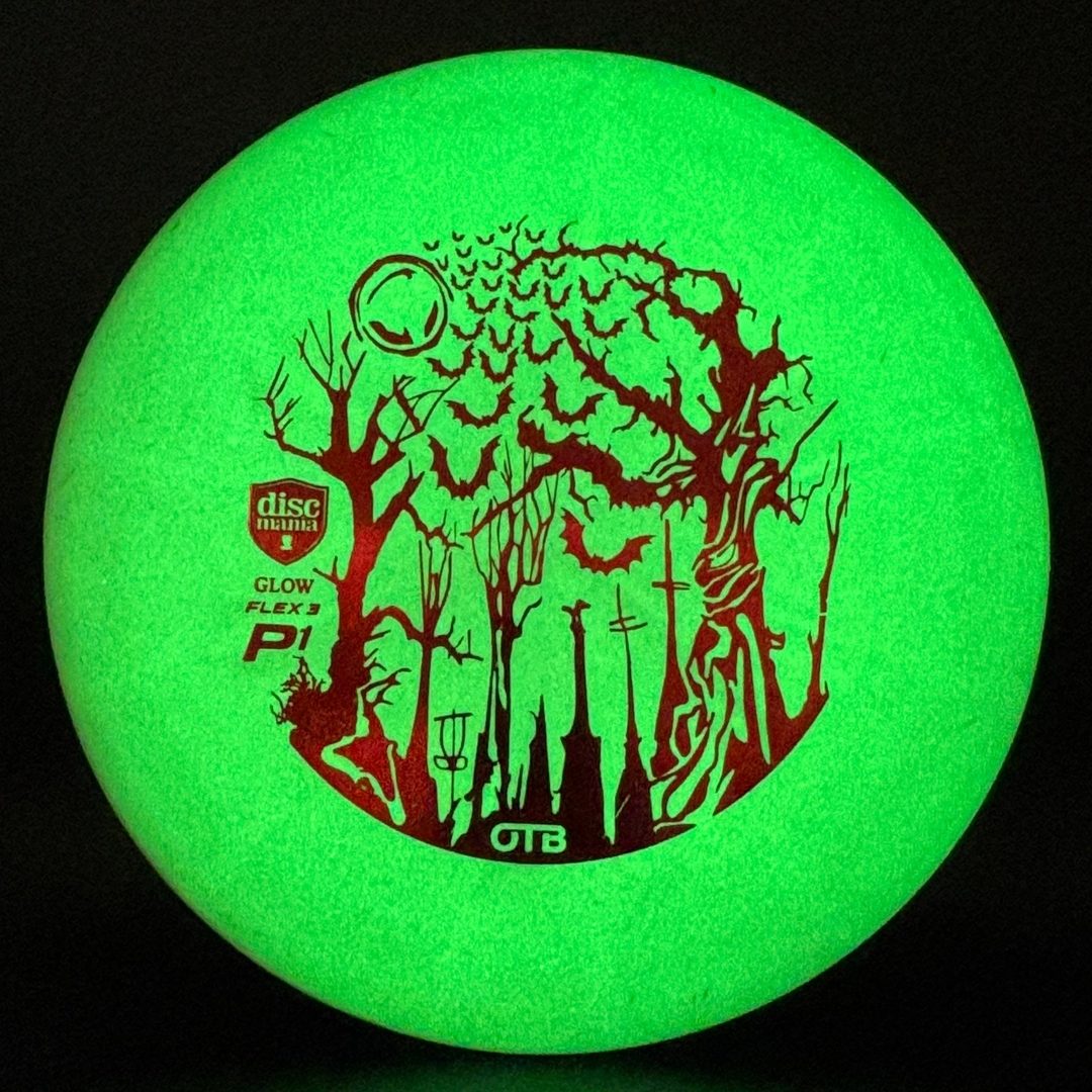 Glow D-Line Flex 3 P1 - 2023 OTB Halloween *Colten Stash Used* Discmania