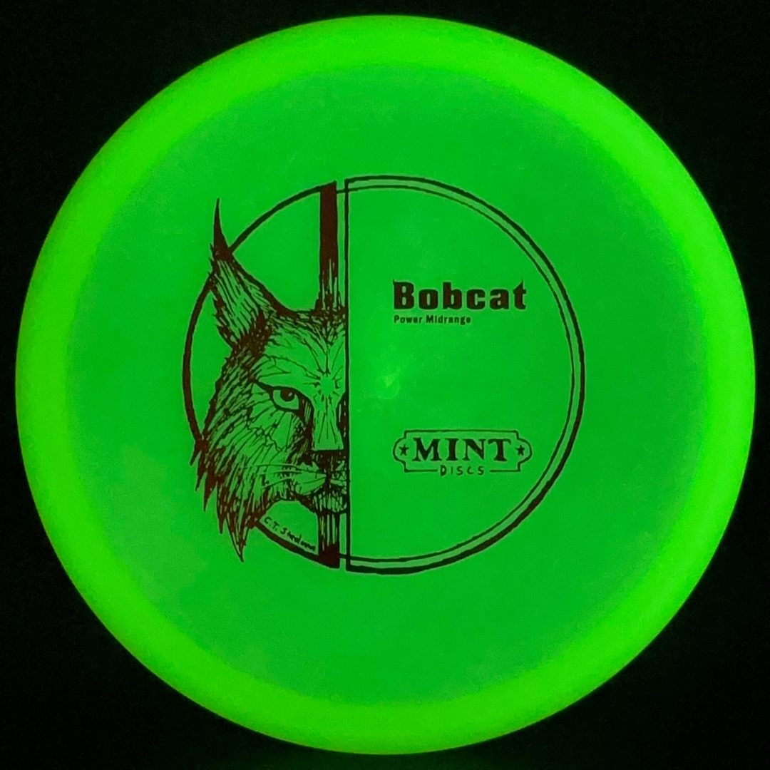 Nocturnal Bobcat - Half-Cat By - CT Stedman MINT Discs