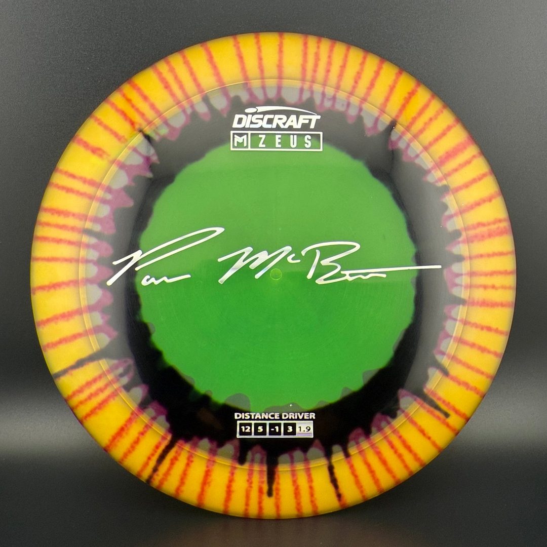 Fly Dye Z Zeus - Paul McBeth Discraft